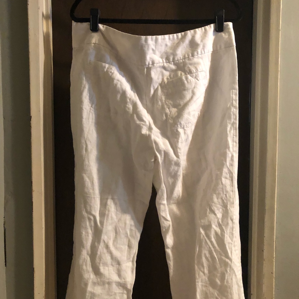 White Linen Pants